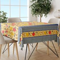 Toalha Mesa Plástica Térmica Pvc Tropical 8 Lugar 1,40X2,20 Toalha Mesa Plástica Térmica Pvc Tropical 8 Lugar 1,40X2,20