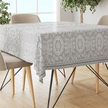 Toalha Mesa Plástica Térmica Renda Art 4 e 6 lugares 1,60 Toalha Mesa Plástica Térmica Renda Art 4 e 6 lugares 1,60