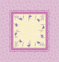 Toalha Mesa POP Quadrada Lavanda Borboletas 75x75cm Lepper Toalha Mesa POP Quadrada Lavanda Borboletas 75x75cm Lepper