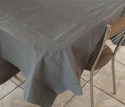 Toalha Mesa Pvc Flanelada Quadrada Fácil Limpar 1,38x 1,38