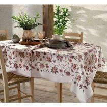 Toalha Mesa Quadrada 4 Lugares Dohler Impermeavel Sofia Rose