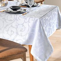 Toalha Mesa Quadrada 4 Lugares Requinte Tj6205 Dohler Branco Toalha Mesa Quadrada 4 Lugares Requinte Tj6205 Dohler Branco