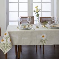 Toalha Mesa Quadrada 8 Lugares Jolitex Filipinas Bege Toalha Mesa Quadrada 8 Lugares Jolitex Filipinas Bege