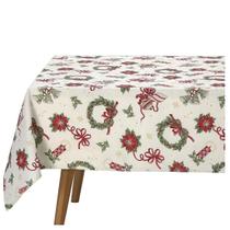 Toalha Mesa Quadrada Celebra 160X160Cm Natal 121 Dohler