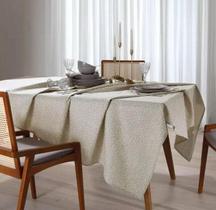 Toalha Mesa Quadrada Clean Linhares Paloma 8 Lugares Dohler