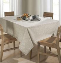 Toalha Mesa Quadrada Clean Linhares Pauline 8 Lugares Dohler