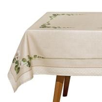 Toalha Mesa Quadrada Döhler Clean Renova Botânica 4 Lugares Toalha Mesa Quadrada Döhler Clean Renova Botânica 4 Lugares