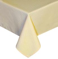 Toalha Mesa Quadrada Reggina 180x180cm Bege Argivai