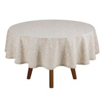 Toalha Mesa Redonda 200cm Clean Linhares Pauline Dohler
