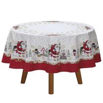 Toalha Mesa Redonda Athenas 160Cm Natal 119 Dohler Toalha Mesa Redonda Athenas 160Cm Natal 119 Dohler
