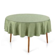 Toalha Mesa Redonda Tilia 160cm Malva Karsten