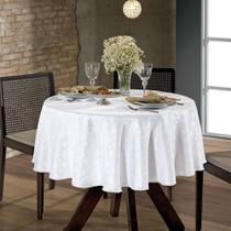 Toalha Mesa Requinte Dohler 5795 Redonda 1,60M Branca
