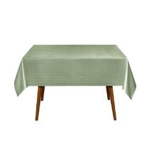 Toalha Mesa Retangular 140x210cm Requinte Cindy Verde Dohler Toalha Mesa Retangular 140x210cm Requinte Cindy Verde Dohler