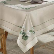 Toalha Mesa Retangular 6 Lugares 1,4m x 2,1m Dohler Limpa Fácil Renova Cor Botanica Toalha Mesa Retangular 6 Lugares 1,4m x 2,1m Dohler Limpa Fácil Renova Cor Botanica
