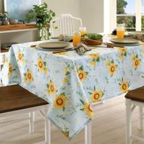 Toalha Mesa Retangular 8 Lugares Dohler Impermeavel Ida Girassol
