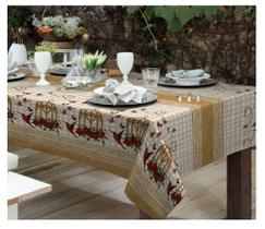 Toalha Mesa Retangular Gourmet 140X210Cm Sortido Raner