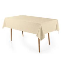 Toalha Mesa Retangular Jacquard Melli 140X210Cm Natural