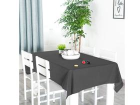 Toalha Mesa Retangular Tecido Rustico Lavável Texturizado 2m