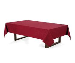 Toalha Mesa Retangular Verissimo 160X350Cm Vermelho Karsten