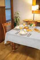 Toalha Mesa Super Pratica Quadrada 4 Lugares Dalia 140x140m Lepper