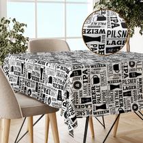 Toalha Mesa Térmica Beer Branc Pvc Plastico 2 Lugar 140X100