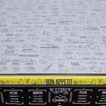 Toalha Mesa Térmica Impermeável Pvc Bom Apetite 1,40X1,00 Toalha Mesa Térmica Impermeável Pvc Bom Apetite 1,40X1,00