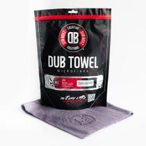 Toalha Microfibra 500 Gsm 40x40 Cinza Dub Towel Dub Boyz