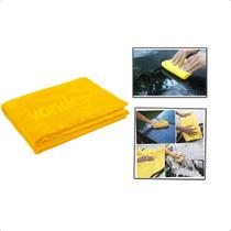 Toalha Microfibra Extramacia Seca Automotiva 60X40Cm Amarelo Toalha Microfibra Extramacia Seca Automotiva 60X40Cm Amarelo