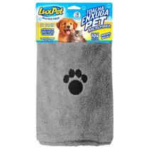 Toalha Microfibra LuxPet Para Cães e Gatos 90cm x 60cm Toalha Microfibra LuxPet Para Cães e Gatos 90cm x 60cm