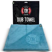 Toalha Microfibra Sem Costura Azul 350 GSM 40x60cm Dub Boyz
