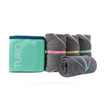 Toalha MISSION Tuko Microfibra Kit com 4 Peças Secagem Rápida 152x76cm Toalha MISSION Tuko Microfibra Kit com 4 Peças Secagem Rápida 152x76cm