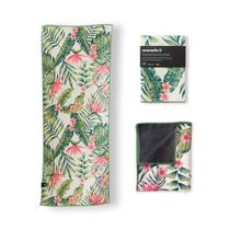 Toalha Nomadix Mini 40x16in reciclada resistente à areia rosa