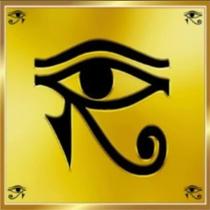 Toalha Olho De Horus - Em Veludo + Presente