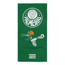 Toalha Original Palmeiras SP Banho Piscina Praia Aveludada