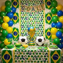 Toalha Painel TNT Brasil Futebol Copa Do Mundo 2026 Decoração Mesa Festa Aniversário Eventos Toalha Painel TNT Brasil Futebol Copa Do Mundo 2026 Decoração Mesa Festa Aniversário Eventos