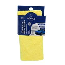 Toalha Pano Microfibra Automotivo 58x38 Cor Amarelo Toalha Pano Microfibra Automotivo 58x38 Cor Amarelo