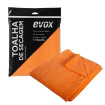 Toalha Pano Microfibra Secagem 50x90 350gsm Carro Moto Evox