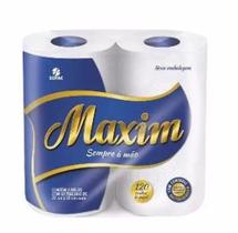 Toalha papel 2 rl 120fol 20,5x19cm maxim