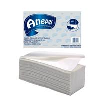 Toalha Papel Interfolha Branco Luxo Premium 20x21 2400 folh Toalha Papel Interfolha Branco Luxo Premium 20x21 2400 folh