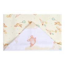 Toalha Papi Forrada Com Fralda E Capuz Enxoval Para Bebê