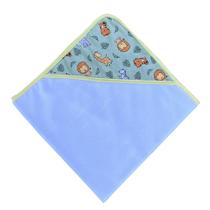 Toalha Para Banho Bebê Com Capuz Estampado Menino Safari Toalha Para Banho Bebê Com Capuz Estampado Menino Safari