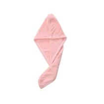 Toalha Para Cabelo Secagem Touca Mágica Turbante Anti-Frizz Pós Banho De Microfibra Com Botão