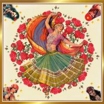 Toalha Para Jogar Tarô E Oráculos Cigana Em Veludo +presente