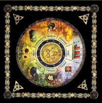 Toalha Para Jogar Tarô E Oráculos Magia Em Veludo +presente