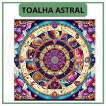 Toalha para Jogo de Tarot 0,70x0,70cm Astral Toalha para Jogo de Tarot 0,70x0,70cm Astral