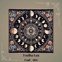 Toalha para Jogo de Tarot 0,70x0,70cm Lua Cod014