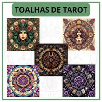 Toalha para Jogo de Tarot 0,70x0,70cm Toalha para Jogo de Tarot 0,70x0,70cm