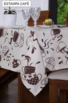 Toalha Para Mesa de Jantar 8 Lugares Estampas Divertidas 2,50x1,40m Oxford