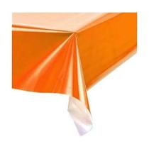 Toalha para Mesa Laranja 78x78 - Camp Festas 10 Unidades Toalha para Mesa Laranja 78x78 - Camp Festas 10 Unidades