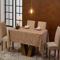 toalha para mesa retangular tecido jacquard avela 1,40x2,50